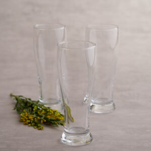 Transparent Beer Glass (Set of 6)
